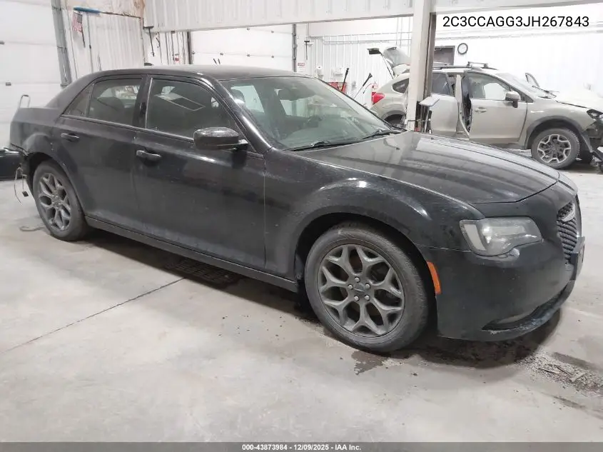 2C3CCAGG3JH267843 2018 Chrysler 300 300S Awd