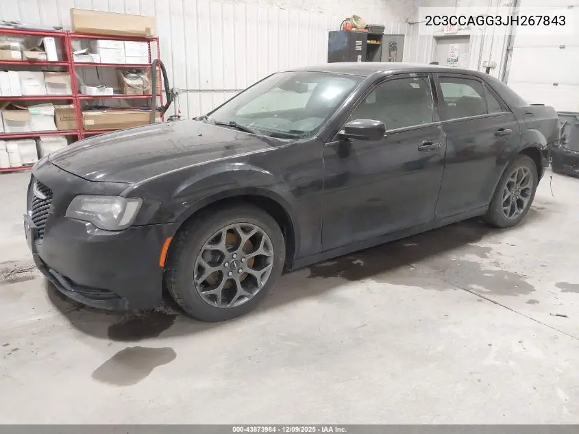 2C3CCAGG3JH267843 2018 Chrysler 300 300S Awd