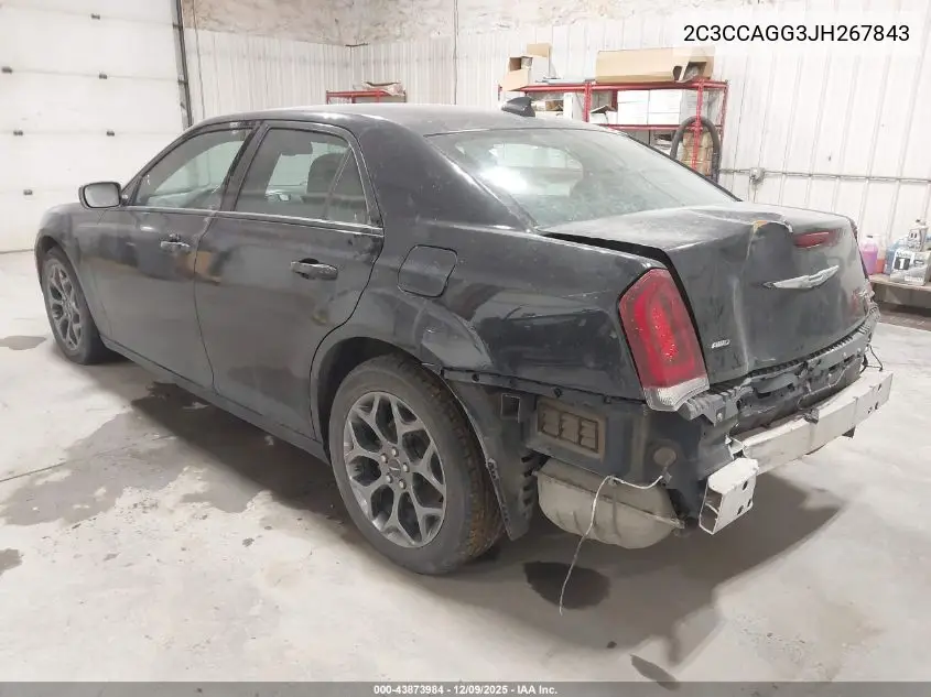 2C3CCAGG3JH267843 2018 Chrysler 300 300S Awd