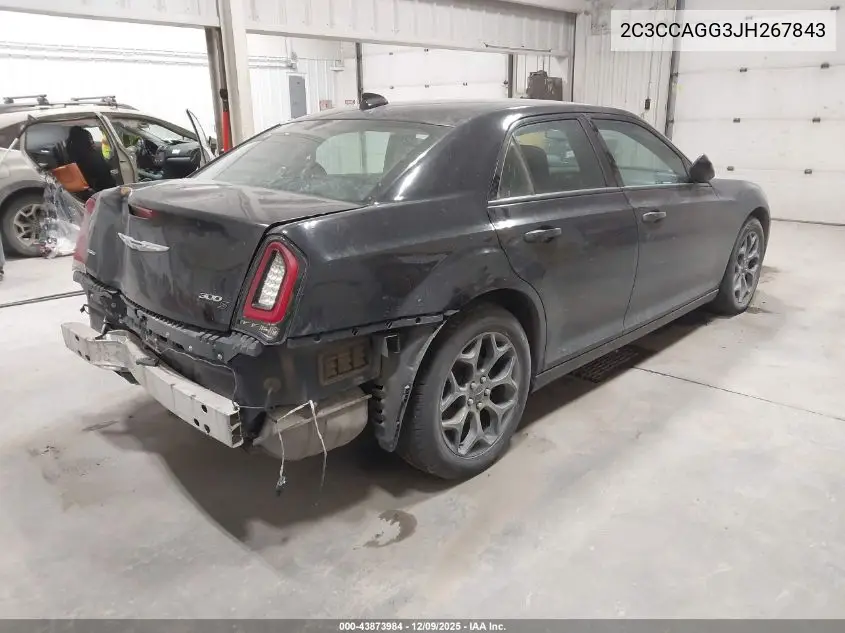 2C3CCAGG3JH267843 2018 Chrysler 300 300S Awd