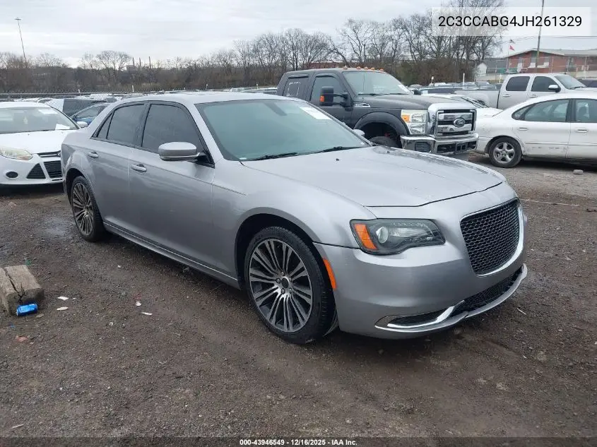 2C3CCABG4JH261329 2018 Chrysler 300 300S