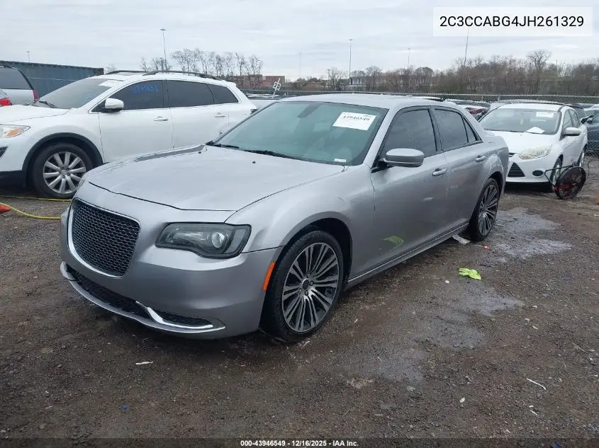 2C3CCABG4JH261329 2018 Chrysler 300 300S