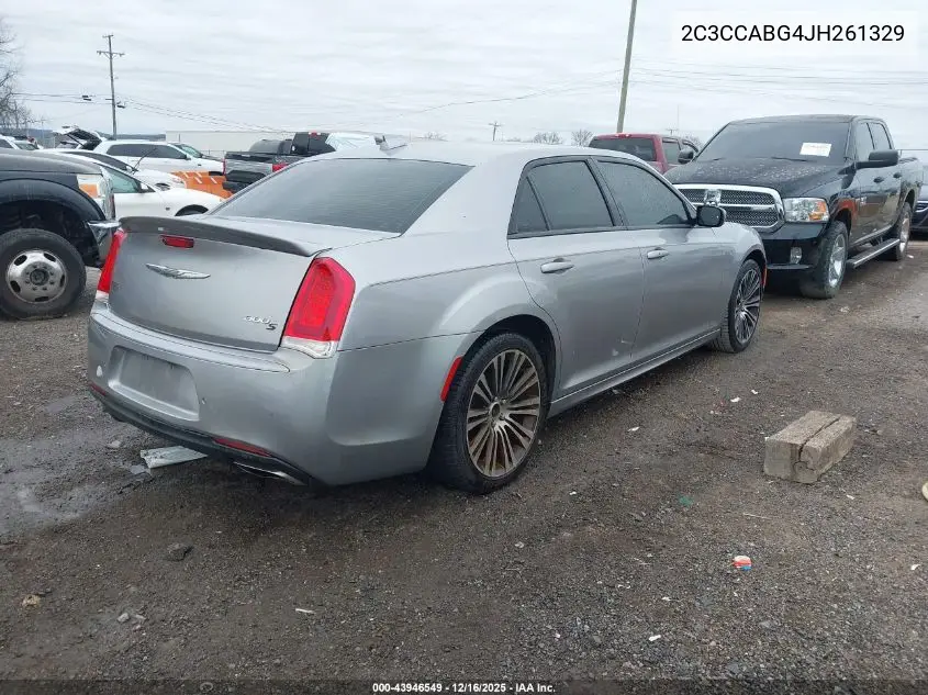 2C3CCABG4JH261329 2018 Chrysler 300 300S