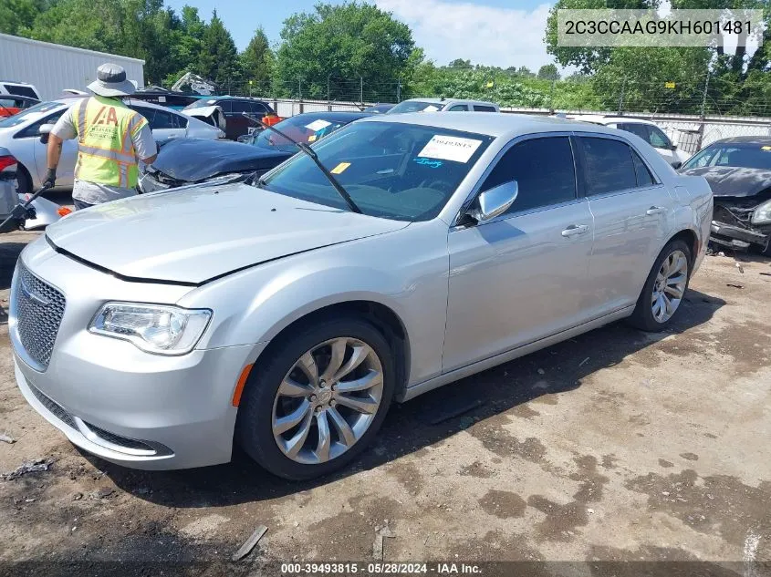 2C3CCAAG9KH601481 2019 Chrysler 300 Touring