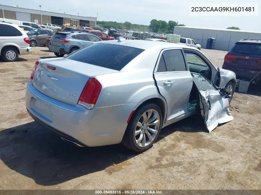 2C3CCAAG9KH601481 2019 Chrysler 300 Touring