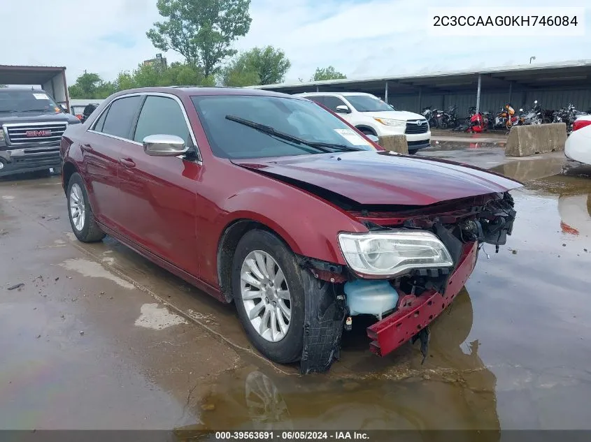 2C3CCAAG0KH746084 2019 Chrysler 300 Touring