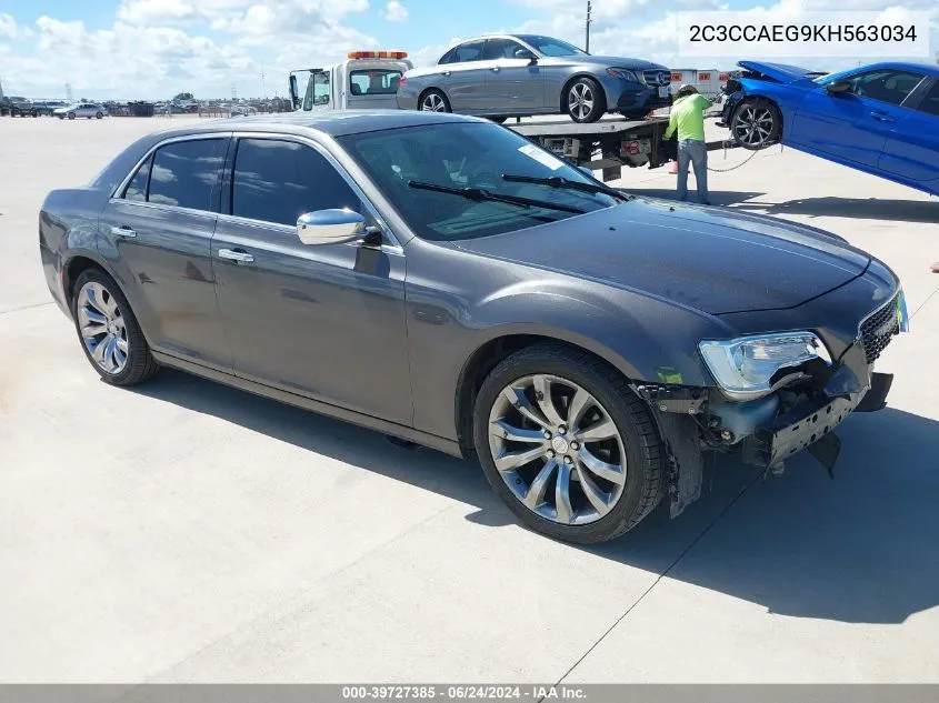 2C3CCAEG9KH563034 2019 Chrysler 300 Limited