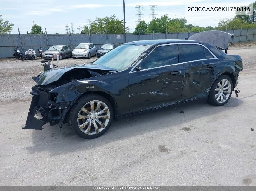 2C3CCAAG6KH760846 2019 Chrysler 300 Touring