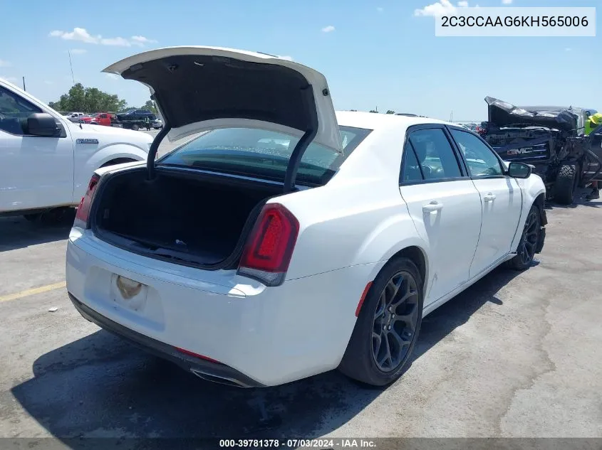 2C3CCAAG6KH565006 2019 Chrysler 300 Touring