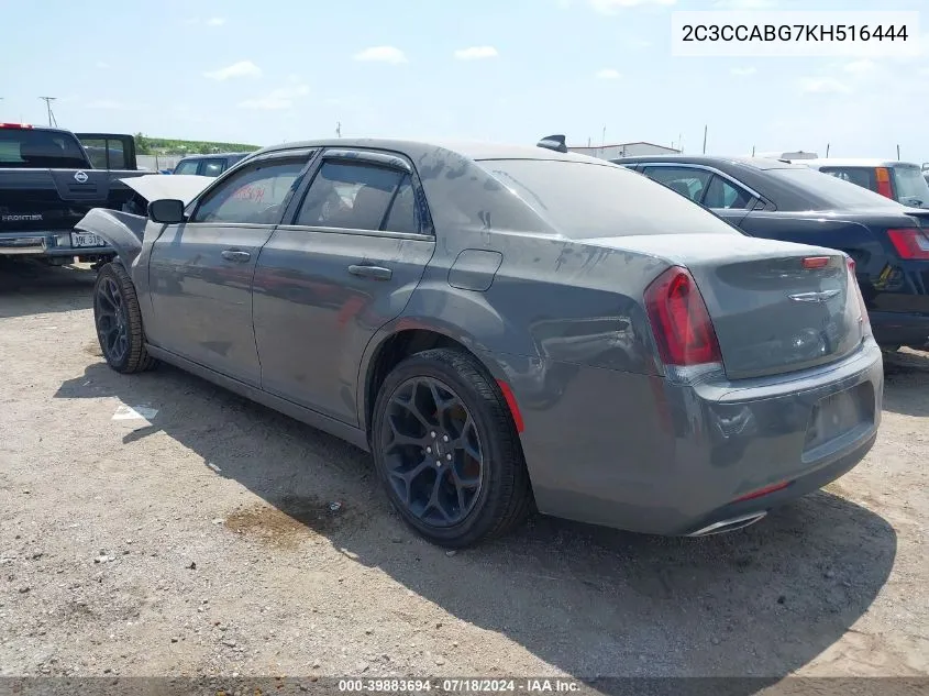 2C3CCABG7KH516444 2019 Chrysler 300 300S