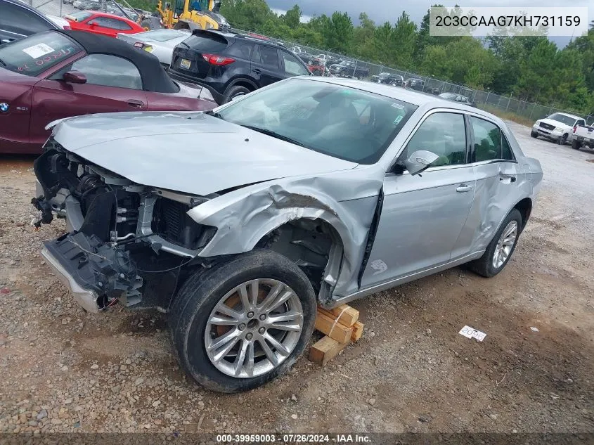 2C3CCAAG7KH731159 2019 Chrysler 300 Touring