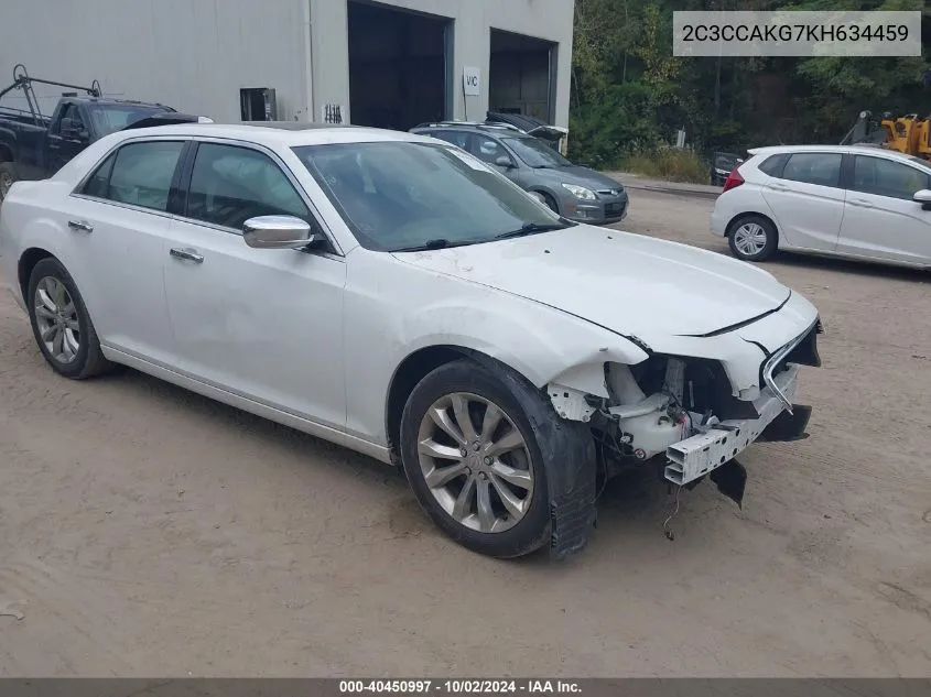 2C3CCAKG7KH634459 2019 Chrysler 300 Limited Awd