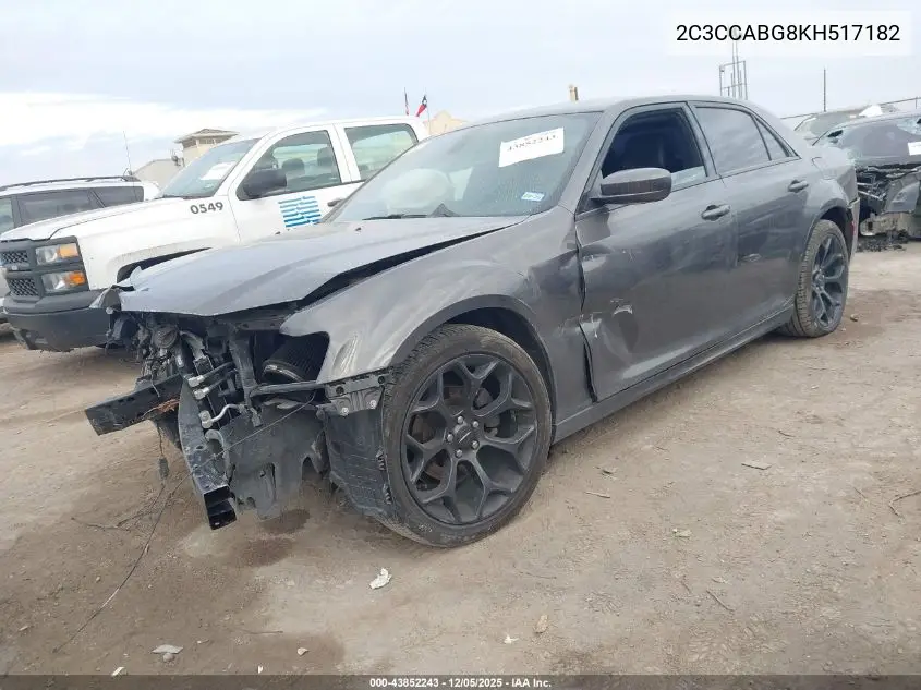2C3CCABG8KH517182 2019 Chrysler 300 300S