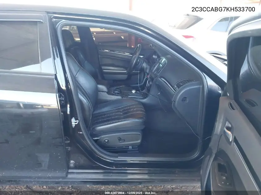 2C3CCABG7KH533700 2019 Chrysler 300 300S