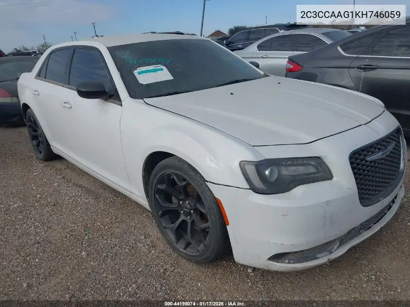 2C3CCAAG1KH746059 2019 Chrysler 300 Touring