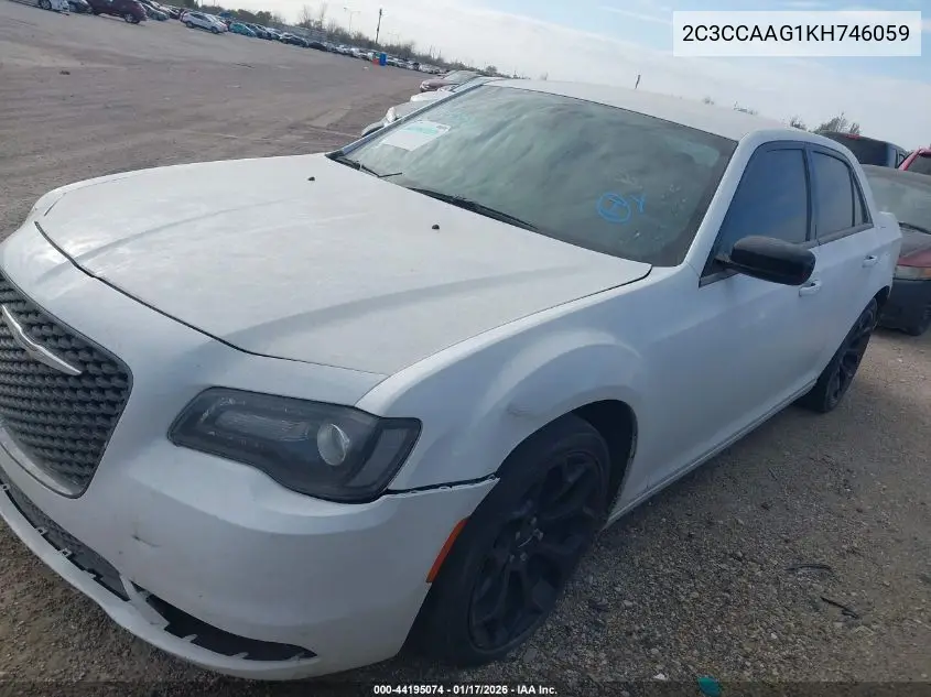 2C3CCAAG1KH746059 2019 Chrysler 300 Touring
