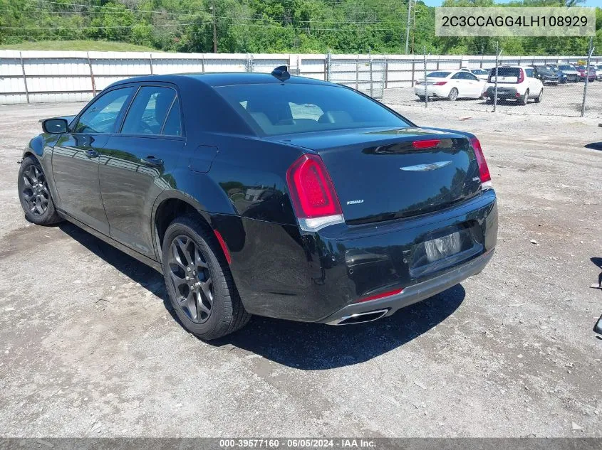 2C3CCAGG4LH108929 2020 Chrysler 300 300S Awd