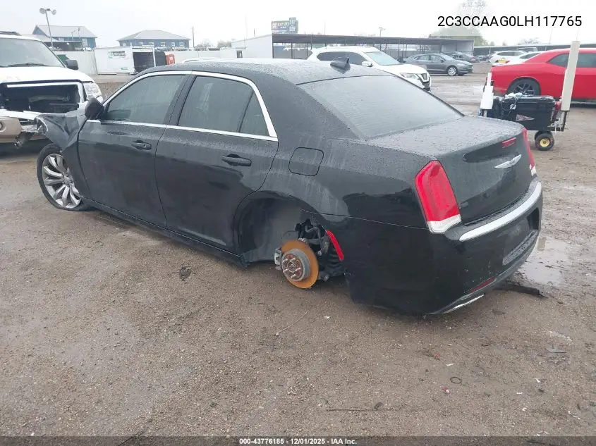 2C3CCAAG0LH117765 2020 Chrysler 300 Touring L