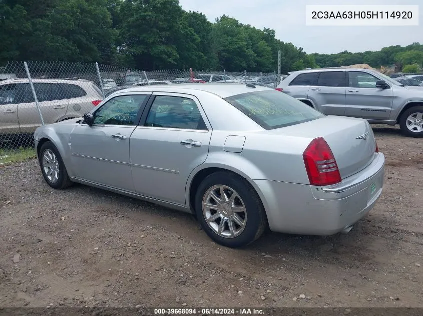 2C3AA63H05H114920 2005 Chrysler 300C