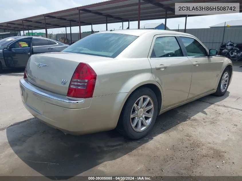 2C3LA63H86H508742 2006 Chrysler 300C