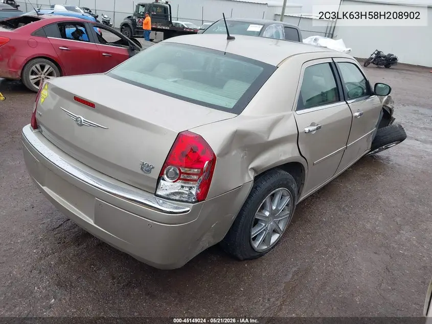 2008 Chrysler 300C VIN: 2C3LK63H58H208902 Lot: 45149024