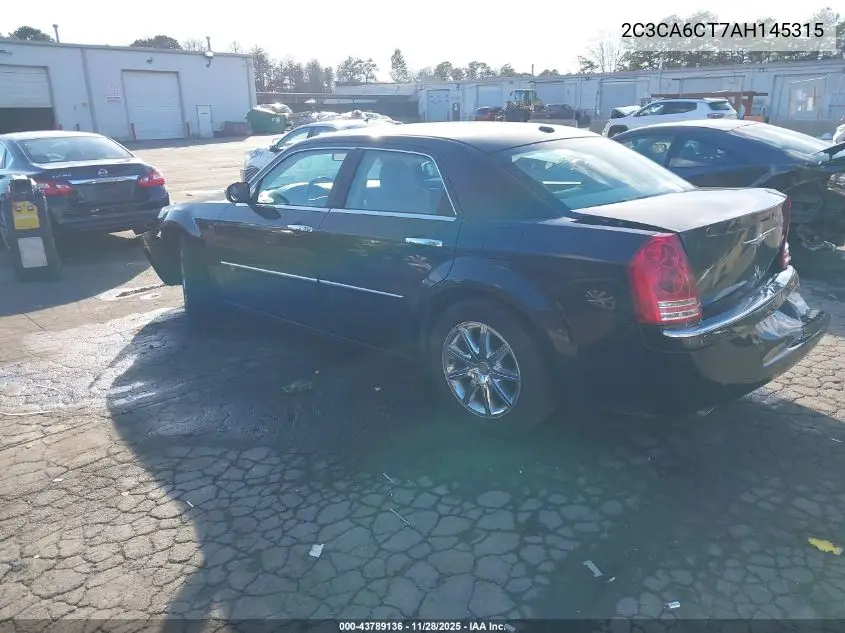 2C3CA6CT7AH145315 2010 Chrysler 300C Hemi