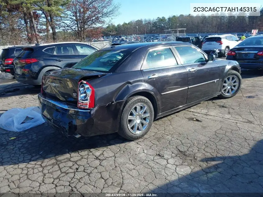 2C3CA6CT7AH145315 2010 Chrysler 300C Hemi