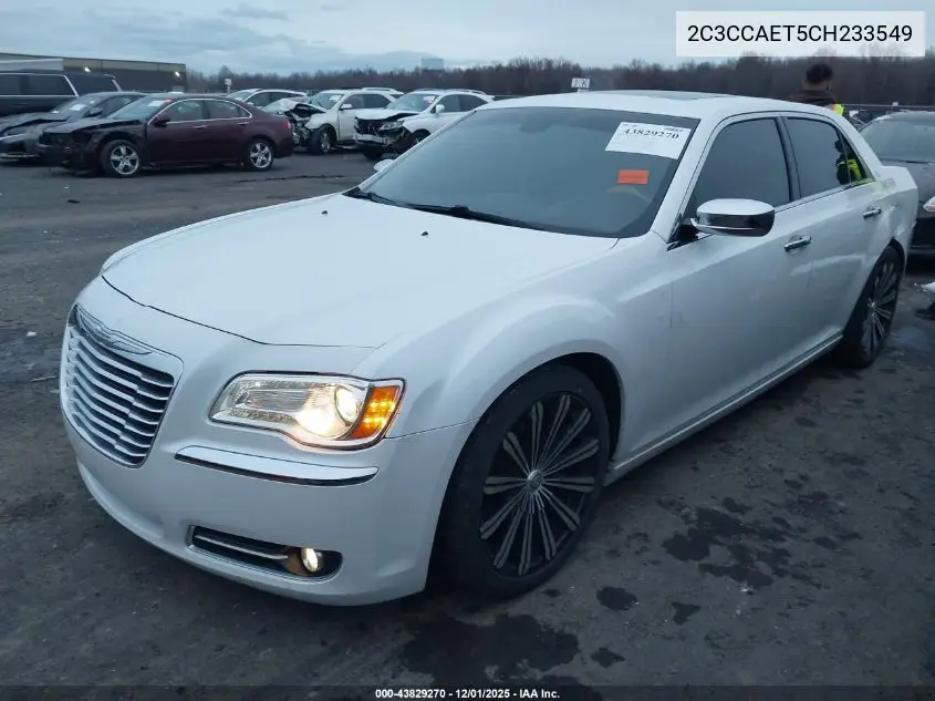 2C3CCAET5CH233549 2012 Chrysler 300C