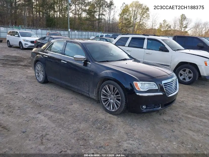 2C3CCAET2CH188375 2012 Chrysler 300C