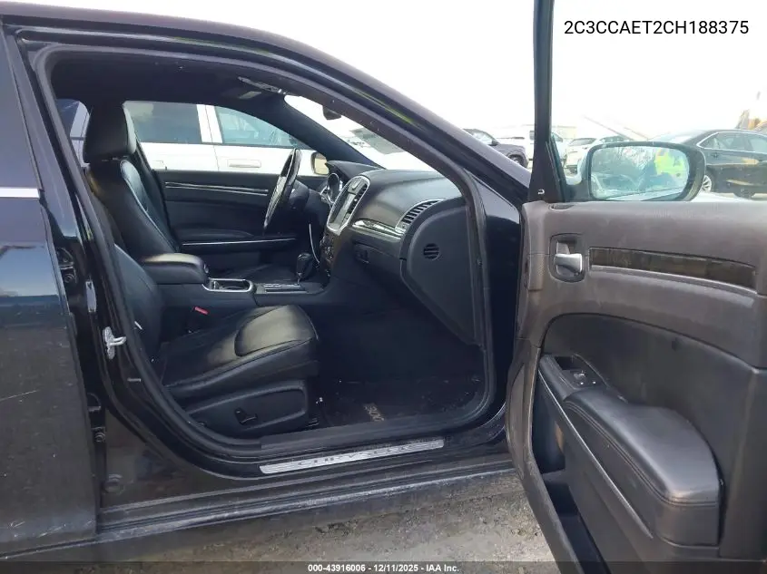 2C3CCAET2CH188375 2012 Chrysler 300C