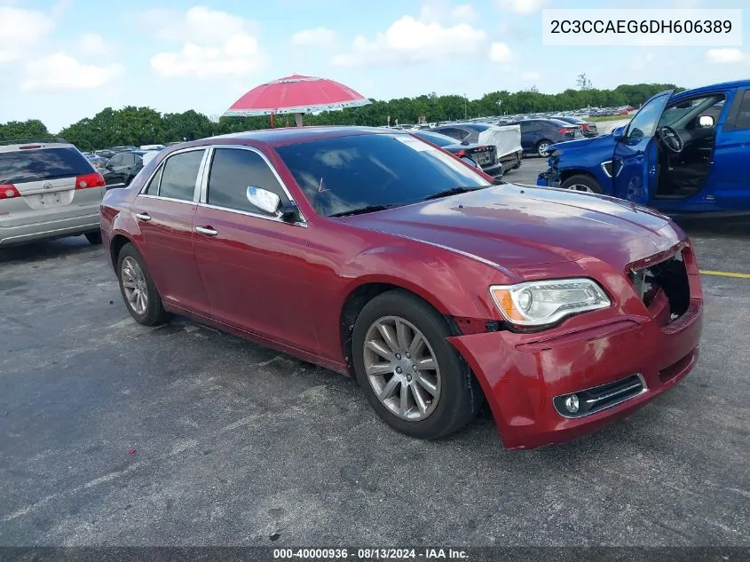 2C3CCAEG6DH606389 2013 Chrysler 300C