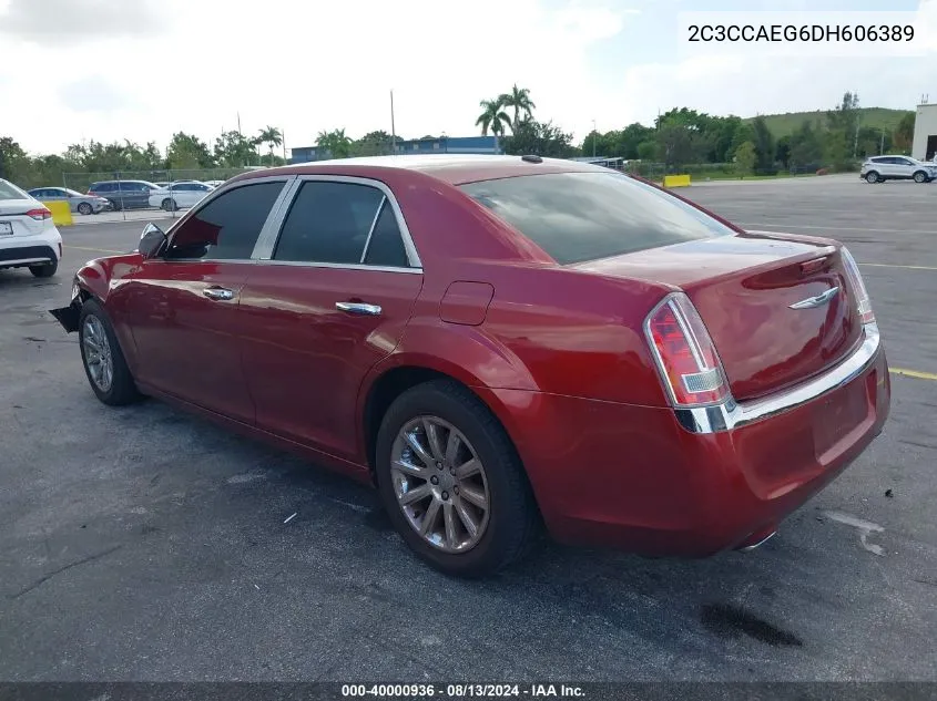 2C3CCAEG6DH606389 2013 Chrysler 300C