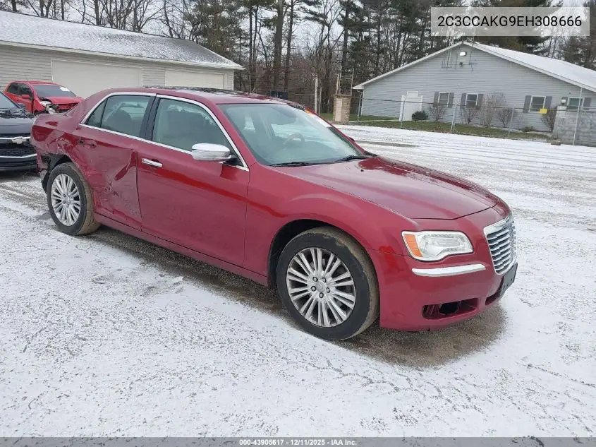 2C3CCAKG9EH308666 2014 Chrysler 300C Awd