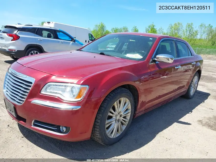 2014 Chrysler 300C Awd VIN: 2C3CCAKT8EH120511 Lot: 45179728