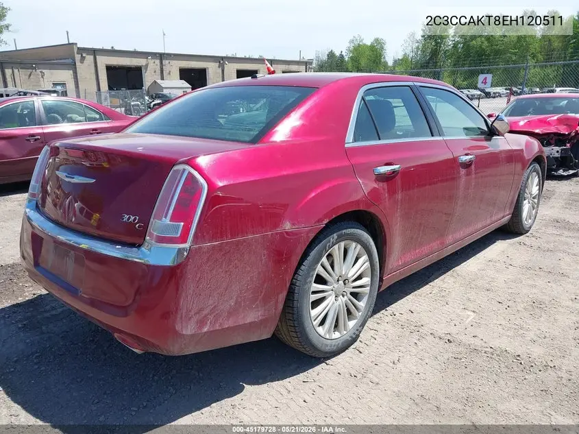 2014 Chrysler 300C Awd VIN: 2C3CCAKT8EH120511 Lot: 45179728