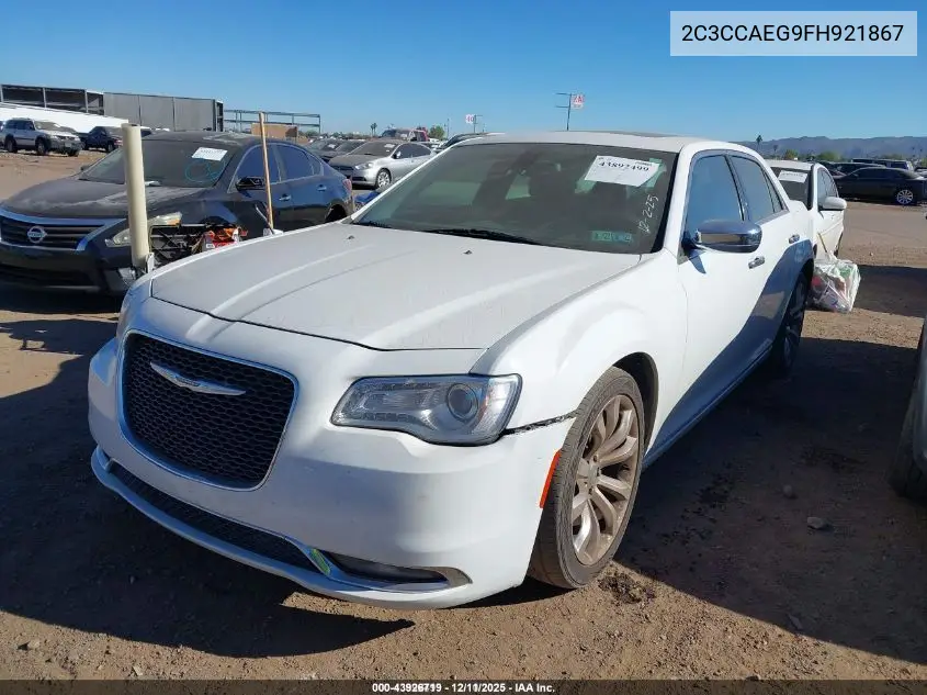 2C3CCAEG9FH921867 2015 Chrysler 300C