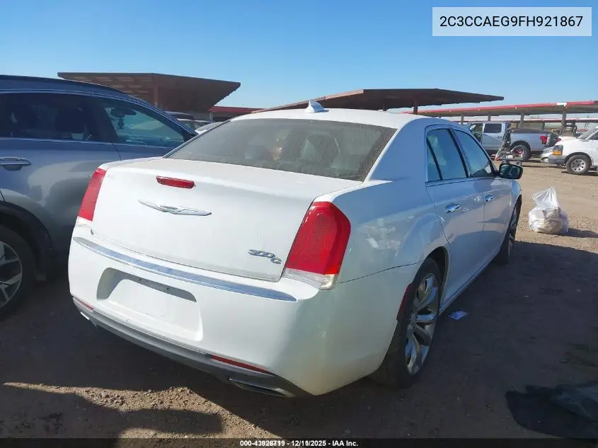 2C3CCAEG9FH921867 2015 Chrysler 300C