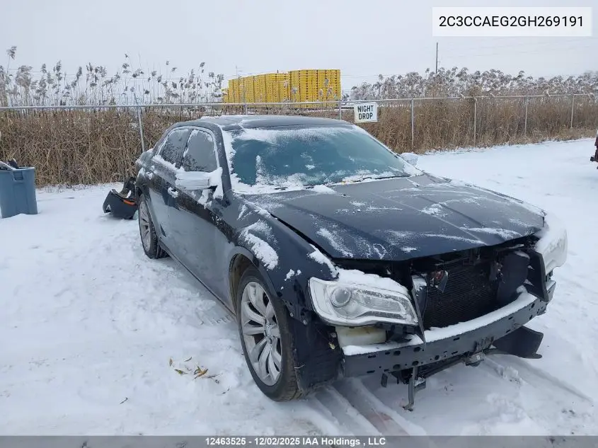 2C3CCAEG2GH269191 2016 Chrysler 300C