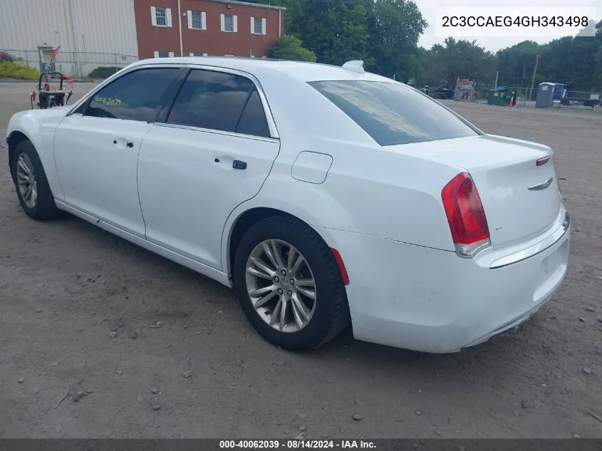 2C3CCAEG4GH343498 2016 Chrysler 300C