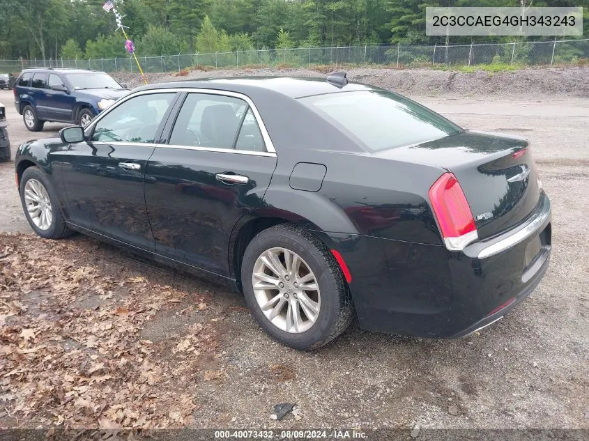 2C3CCAEG4GH343243 2016 Chrysler 300C