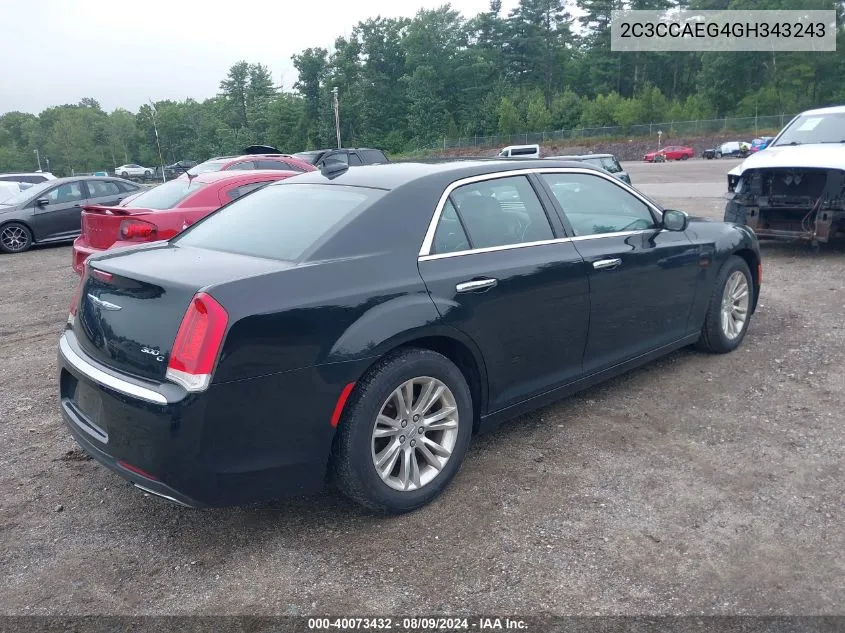 2C3CCAEG4GH343243 2016 Chrysler 300C