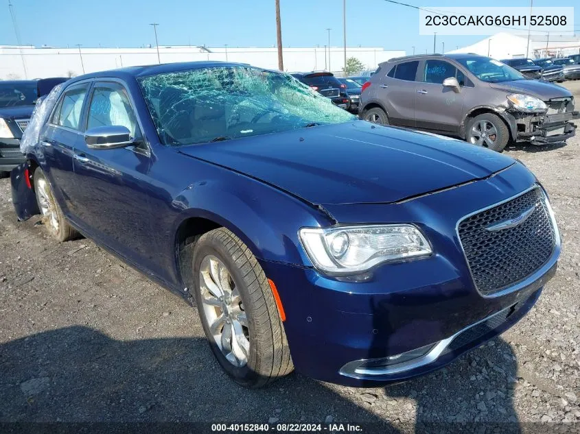 2C3CCAKG6GH152508 2016 Chrysler 300C Awd