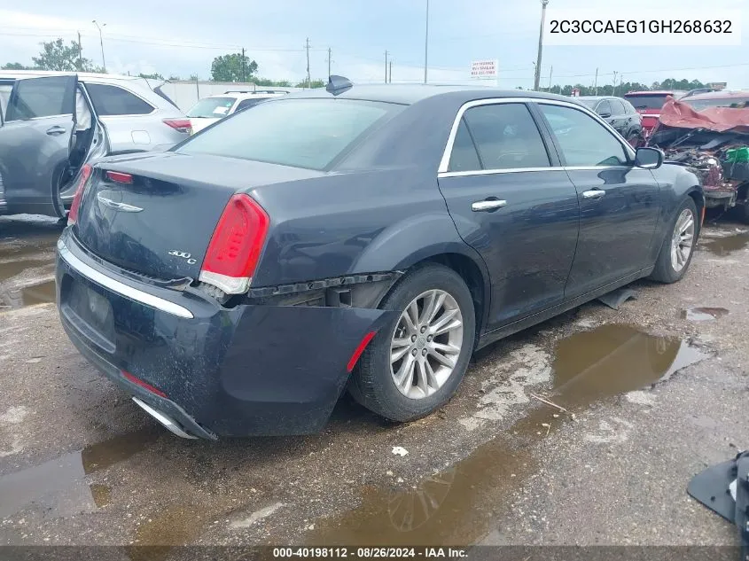 2C3CCAEG1GH268632 2016 Chrysler 300C