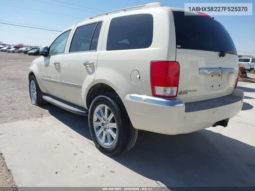 1A8HX58227F525370 2007 Chrysler Aspen Limited