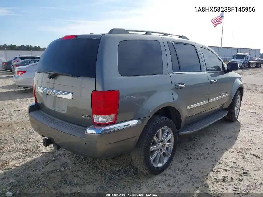 2008 Chrysler Aspen Limited VIN: 1A8HX58238F145956 Lot: 44013103