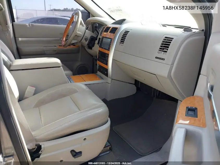 2008 Chrysler Aspen Limited VIN: 1A8HX58238F145956 Lot: 44013103