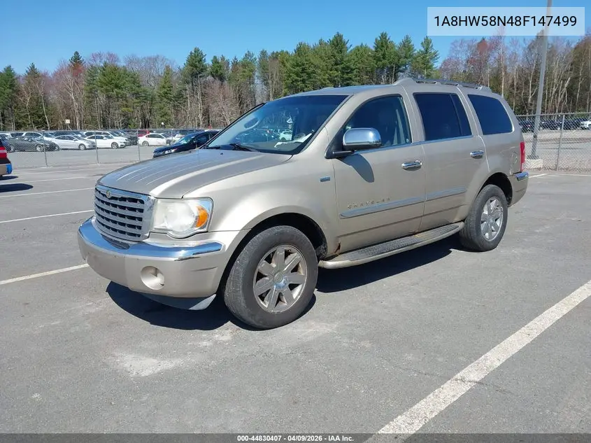 2008 Chrysler Aspen Limited VIN: 1A8HW58N48F147499 Lot: 44830407