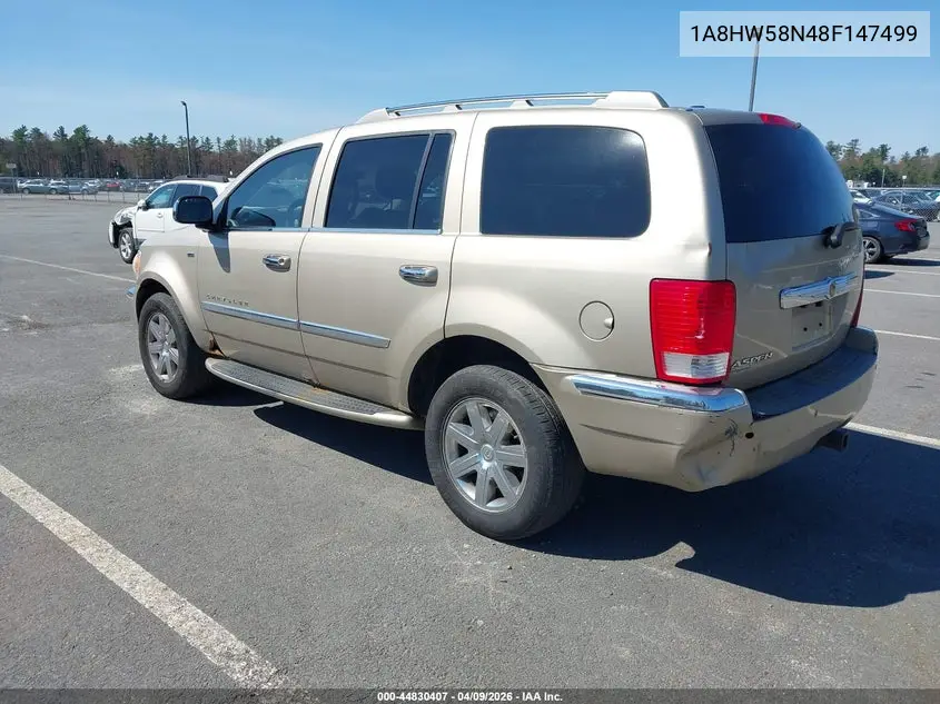2008 Chrysler Aspen Limited VIN: 1A8HW58N48F147499 Lot: 44830407