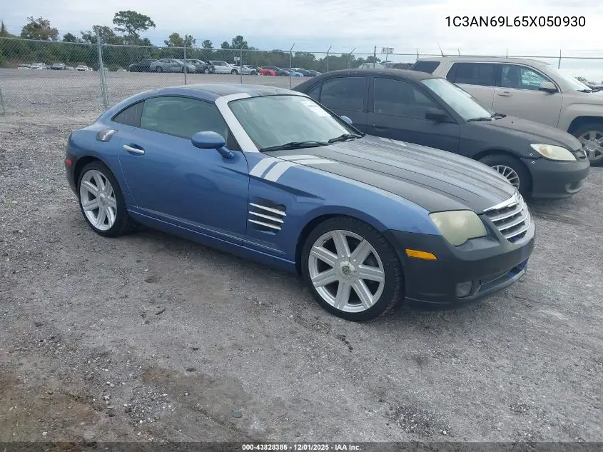 1C3AN69L65X050930 2005 Chrysler Crossfire Limited