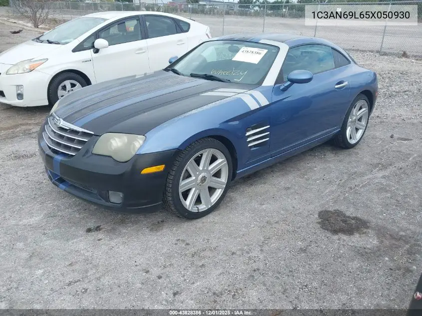 1C3AN69L65X050930 2005 Chrysler Crossfire Limited